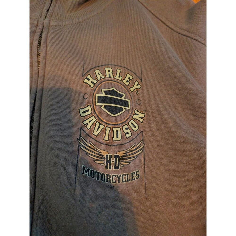 Harley-Davidson full-zip sweatshirt